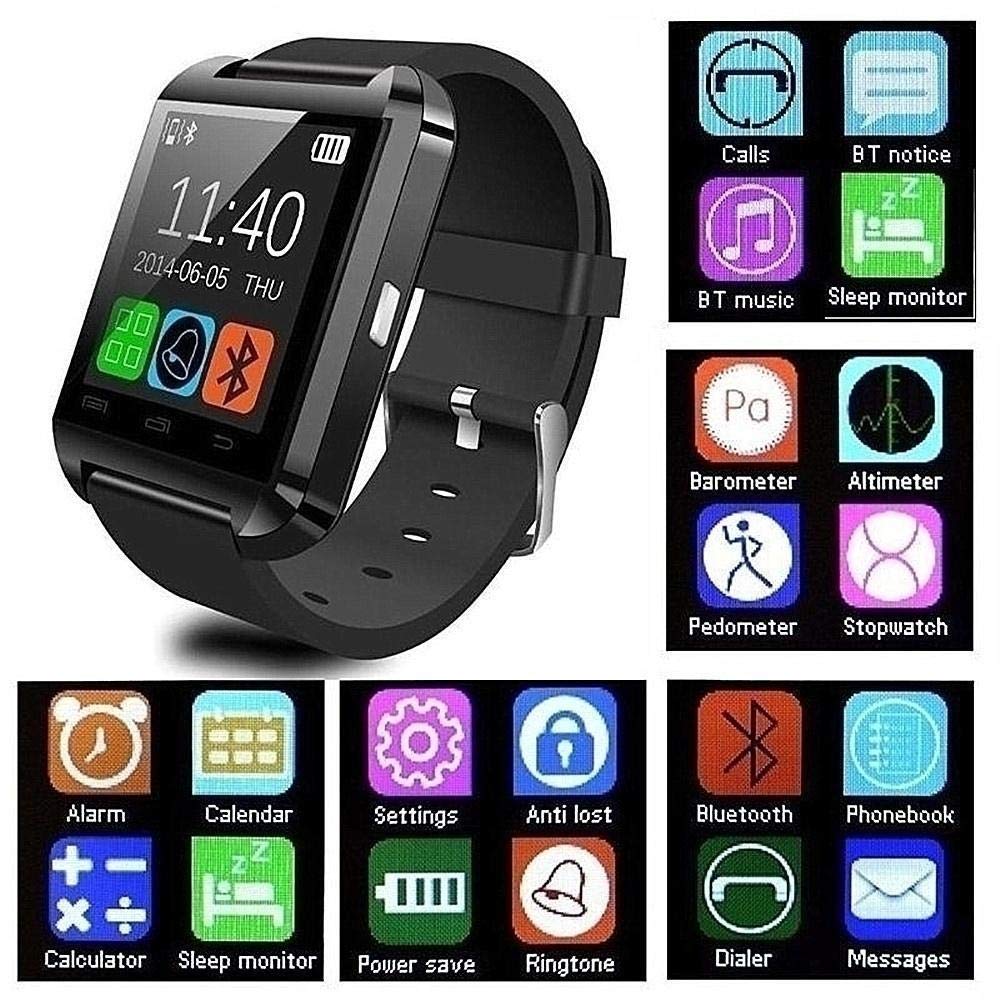 Amazon.com: MTOFAGF Hot U8 Smartwatch Bluetooth Outdoor ...