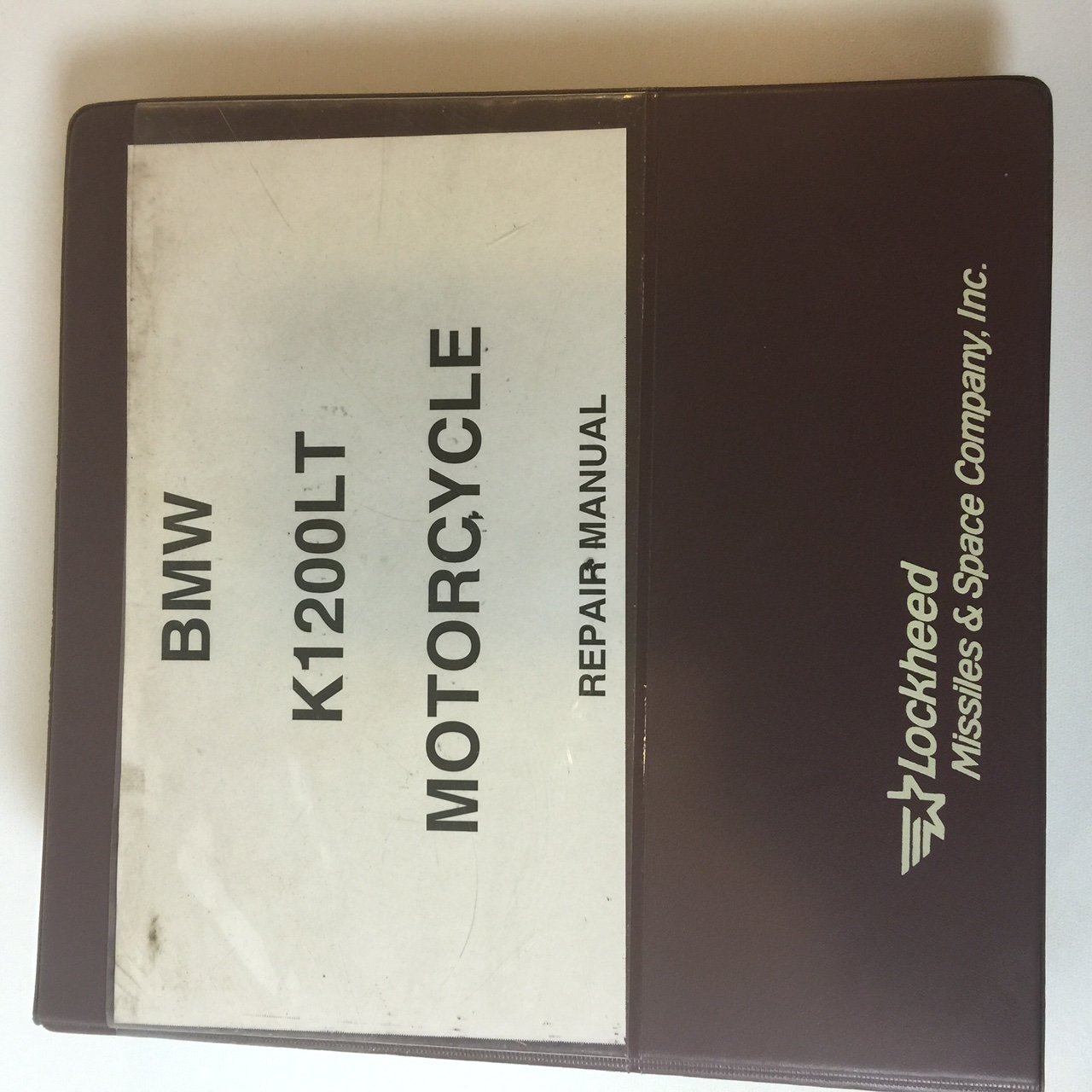 BMW K1200lt Motorcycle Repair Manual (3 Ring Binder): BMW AG Motorcycle  Division: Amazon.com: Books