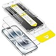 JETech Screen Protector for iPhone 16 6.1-Inch, 10-Second Super Easy Installation with One-Step Alignment Tray, Bubble-Free Tempered Glass Film, Case-Friendly, HD Clear, 2-Pack