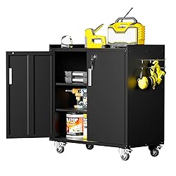 LCAOPC Metal Storage Cabinet with Wheels