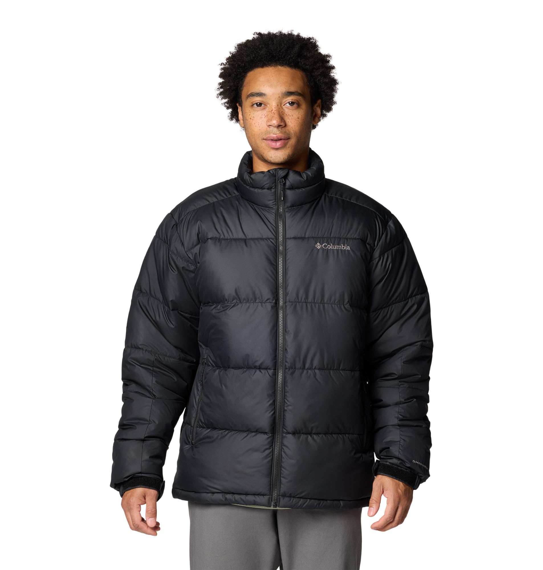 Columbia Mens Pike Lake II Jacket, Black, Small Image