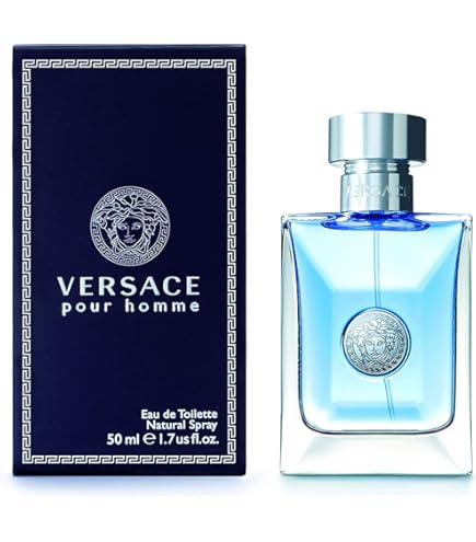 Amazon.com : Versace Pour Homme Eau de Toilet 100ml : Beauty