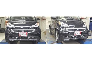 Blue Ox BX1987 Base Plate for Chrysler/Mercedes Smart Car