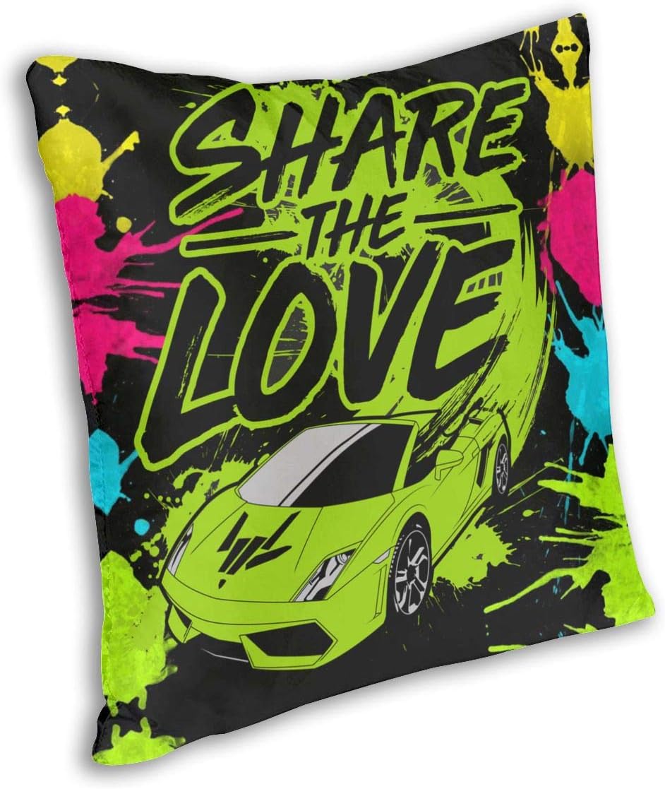 Amazon Com Share The Love Merch Pillowcase Soft Hold Pillow Cushion Throw Square Pillows Cover Case Car Room