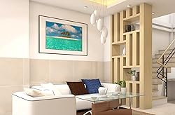 Tropical Wall Art Caribbean Paradise Turquoise