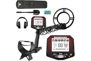 Metal Detector for Adults Professional, Waterproof Pinpoint, High Accuracy Gold and Silver Detection, Underwater and Beach Us