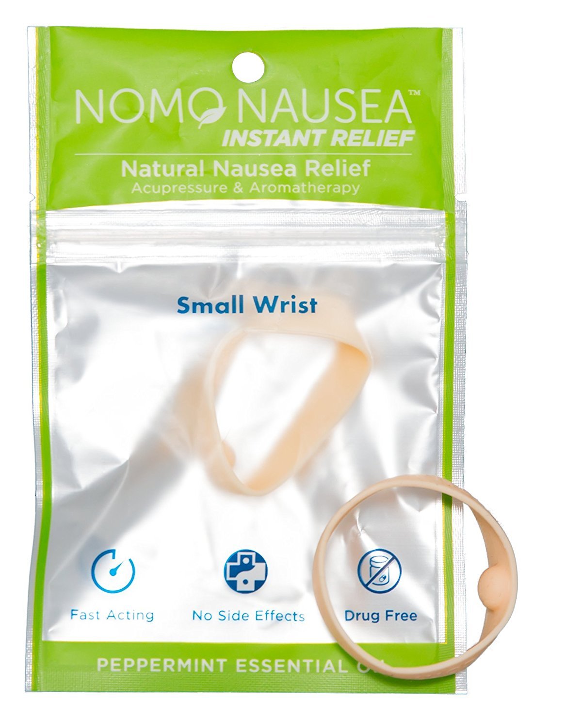 NoMo Nausea Instant Relief Small Tan Aromatherapy AntiNausea Bands with Acup... 858071004256 eBay