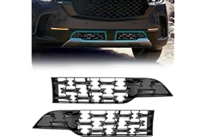 CNYGO Front Grill Mesh Compatible With 2023 2024 Mazda CX-50, Front Mesh Grill Inserts Trims for CX50 2023 2024, Front Mesh Grille Cover Guard, Car Exterior Accessories Replacement