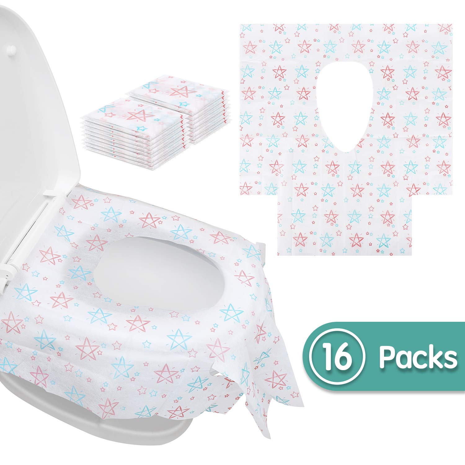 Best disposable toilet seat cover sticky