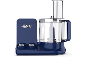 NutriChef Vegetable Chopper & Food Processor, Ideal for Grinding Meat, Juicer Machine, Operates Quietly, Compact Sleek Design