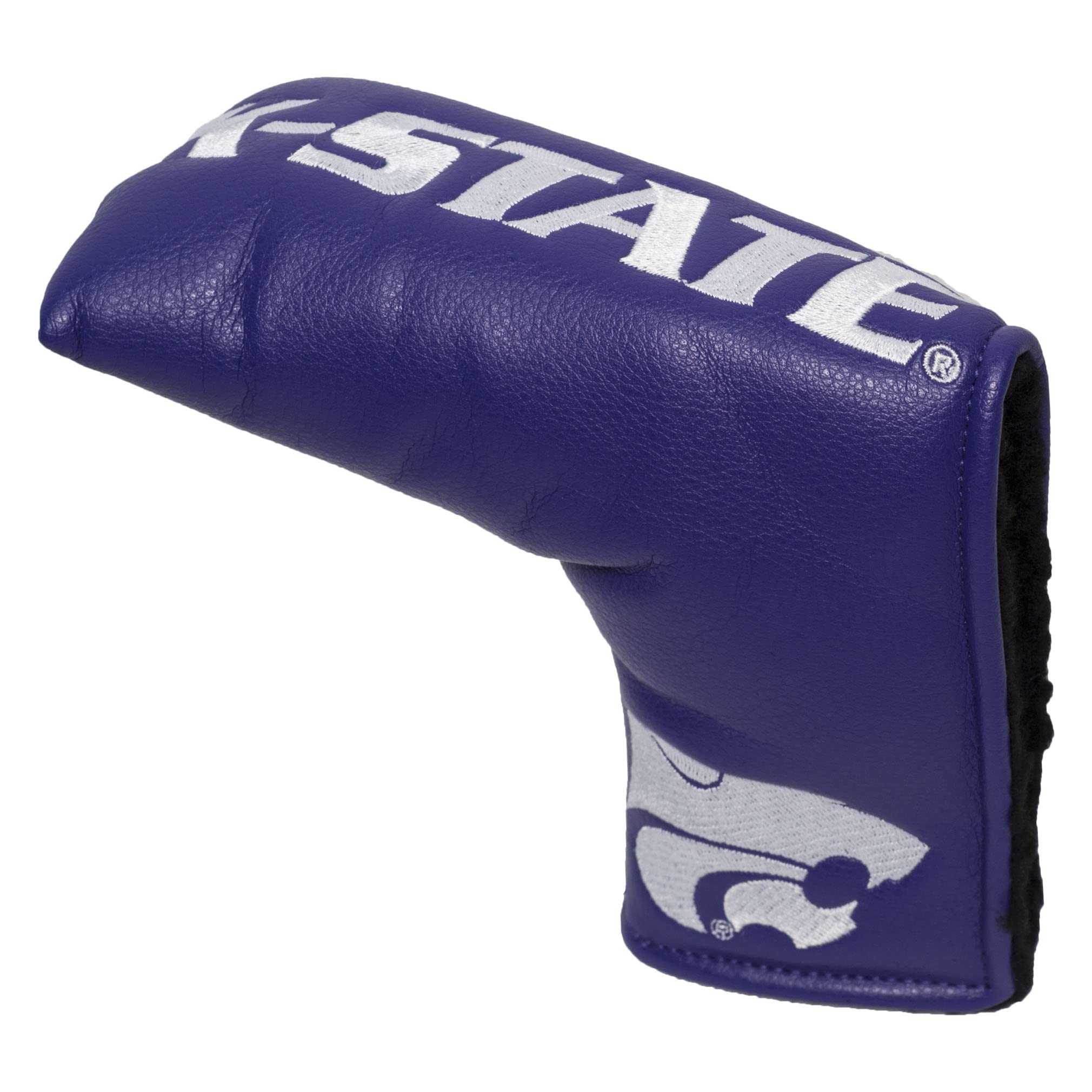Team Golf NCAA Kansas State Wildcats Vintage Blade Putter Cover Golf Club Vintage Blade Putter Headcover, Form Fitting Design, Fits Scotty Cameron, Taylormade, Odyssey, Titleist, Ping, Callaway