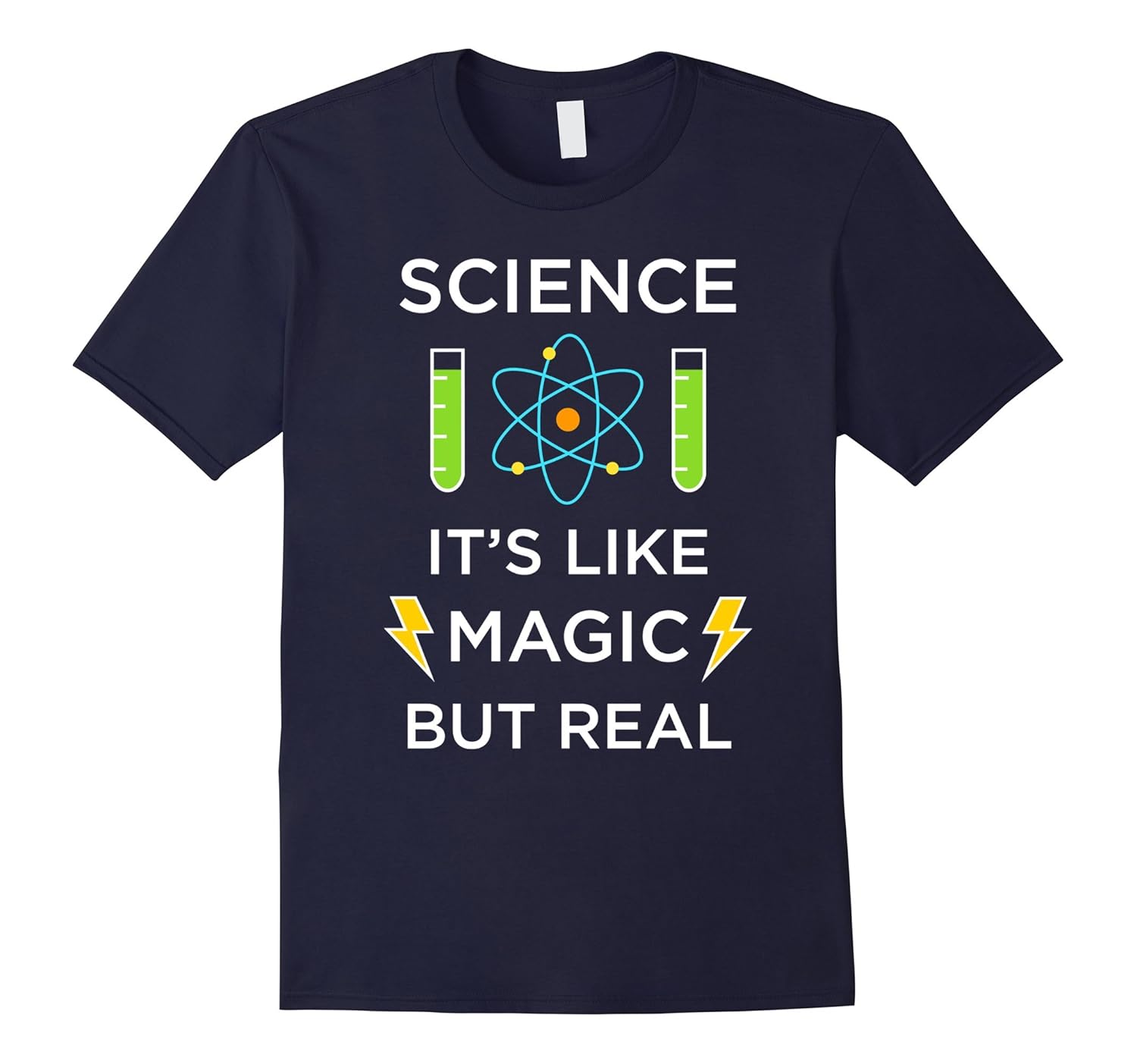 Science Its Like Magic But Real T Shirt Funny Geek Tshirt-Rose