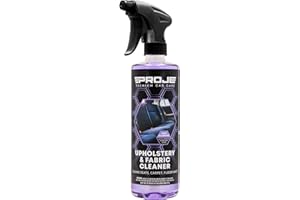 PROJE' Upholstery & Fabric Cleaner - Effective Carpet Cleaner - Stain remover - Eliminates Odors - Car Seat Cleaner - 16 Fl Oz