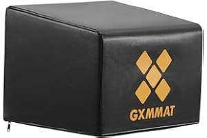 GXMMAT Hip Thrust Bench, Multi-Functional Hip Thrust Machine with Non-Slip Bottom Surface, Hip Thrust Box at Home Gym for Glute Bridge, Push-Ups, Squat, Ab Exercise, and All Body Workout Equipment