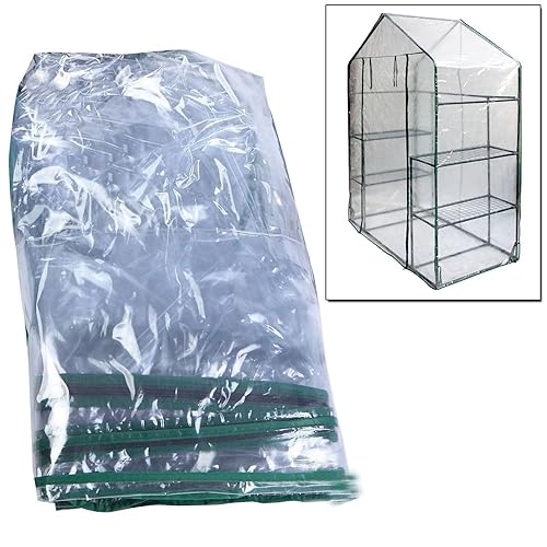 Walkin Mini Greenhouse Reinforced Replacement Cover by Gardman Amazon