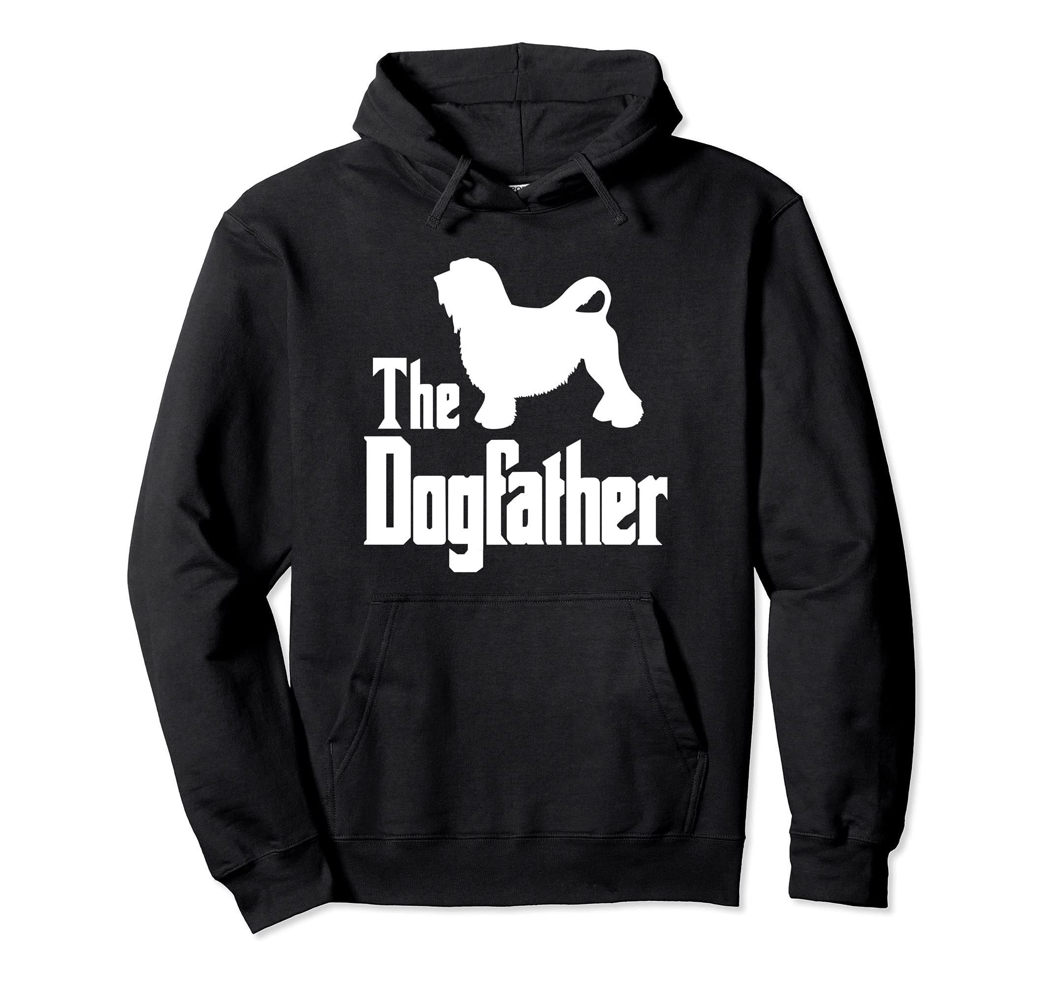 The Dogfather - funny dog gift, funny Lowchen Pullover Hoodie