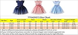 TTYAOVO Baby Sequin Star Princess Summer Casual