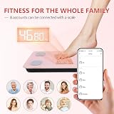 himaly Smart Body Fat Scales Digital BMI Muscle Mass Tracker view 4