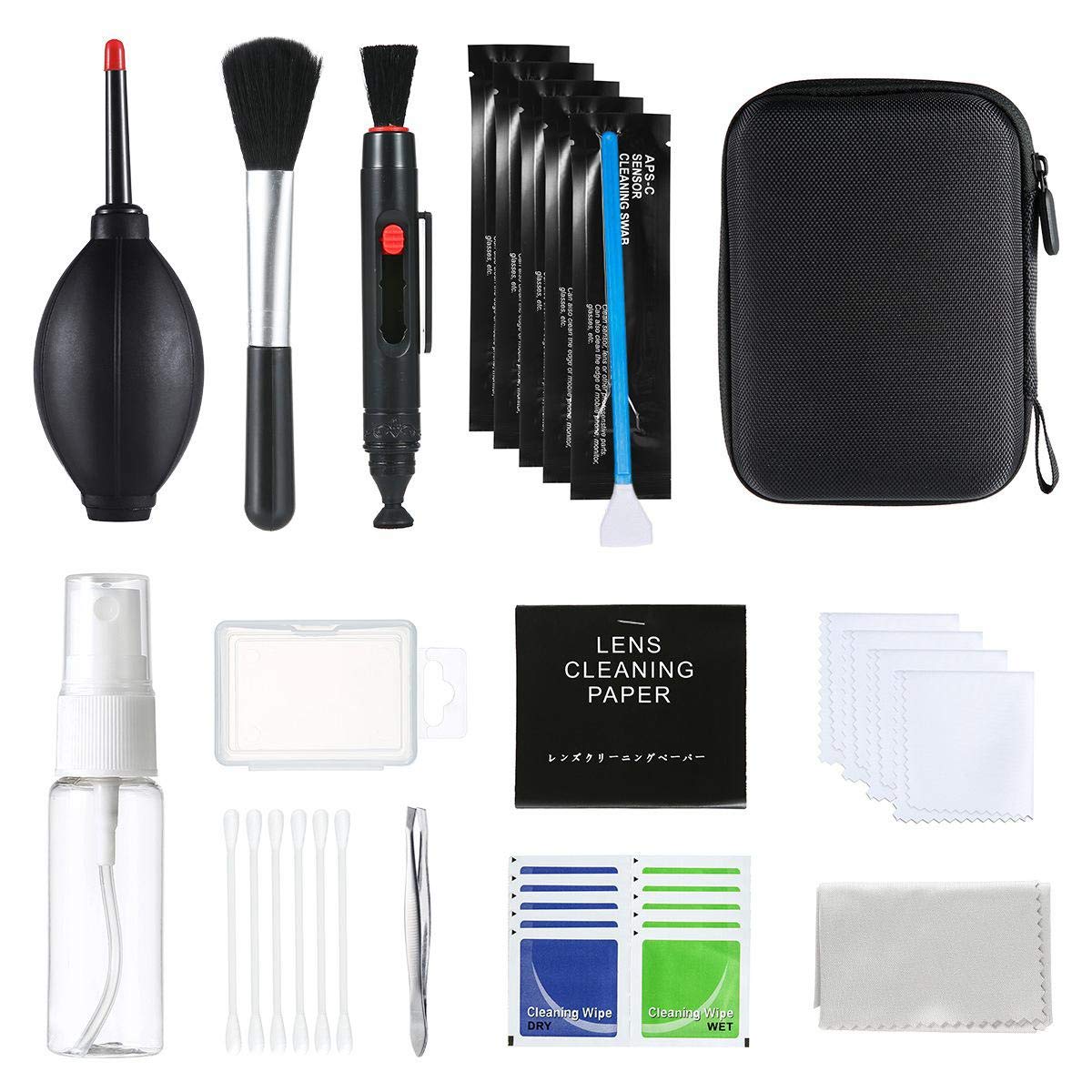 OOOUSE - Kit de Limpieza Profesional para cámaras réflex Digitales ...