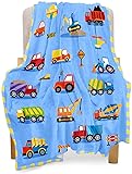 BOOPBEEP Construction Blanket 50x60 Inch Fleece