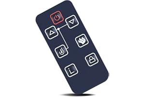 ZWP Replacement Remote Control for FEBO Flame Electric Fireplace 15IN-23-100 F15-I-005-031B 14IN-28-078 ZHS-32-D F15-I-005-009