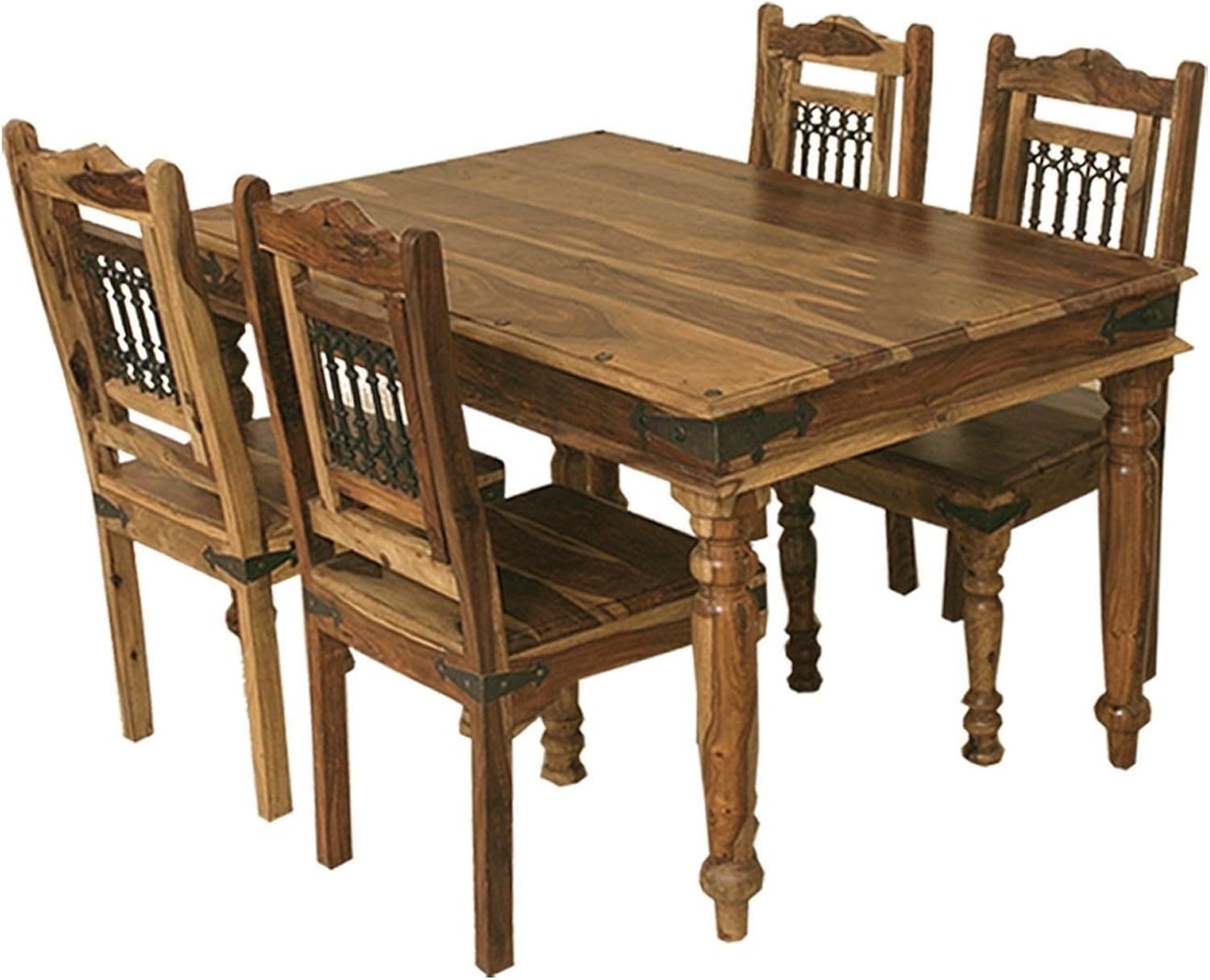 Jali Solid Sheesham Indian Rosewood 1.35 CM Dining Table/Solid Rosewood