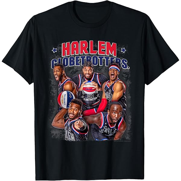 「HARLEM GLOBETROTTERS SHOWBOAT’」　ゲームシャツ Amazon.com: Harlem Globetrotters Hammer #31 Stars Stripes