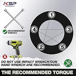 KSP M14X1.5 Open End Acorn Bulge Wheel Lug