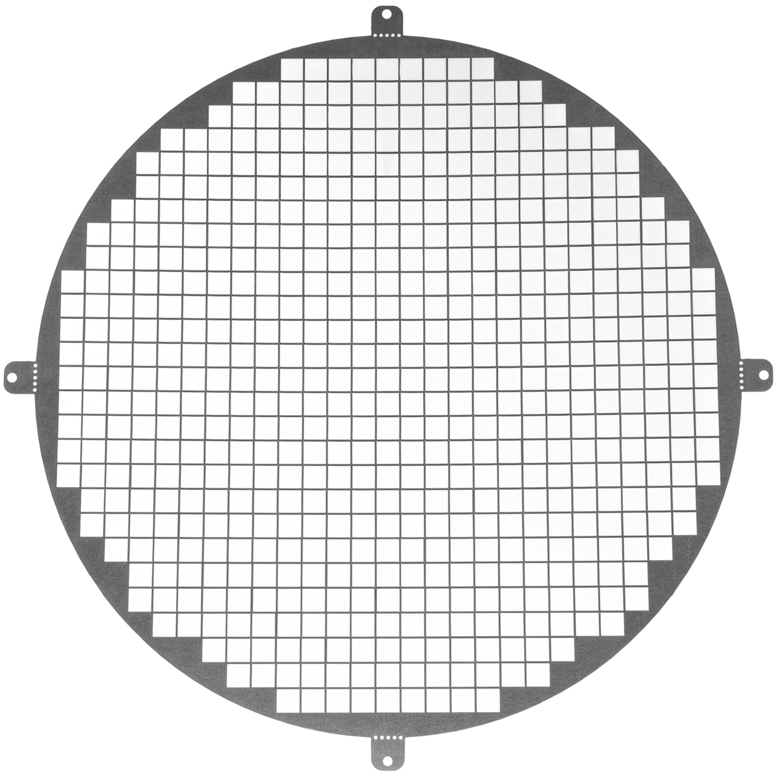 Photo 1 of Repa Market 12" Inch Galvanized Steel Round Crawl Space Vent Grid - Inlet Outlet Ventilation Guard - Universal Metal Air Supply Exhaust Protection Mesh - Durable Duct Grille
