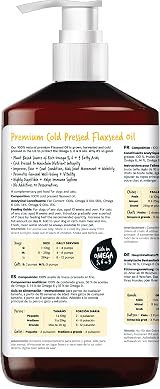 BUGALUGS Flaxseed Oil for Dogs & Cats Omega 3 6 9 UK Cold Pressed view 7