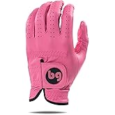 Bender Gloves - Men's Golf Glove, Durable Cabretta Leather Material, Unique Golf Gloves Men Right Handed Golfer (Wear On Left)