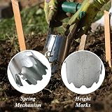 Kuvias Bulb Planter Tool Long Handle Ergonomic Seedling Transplanter view 4