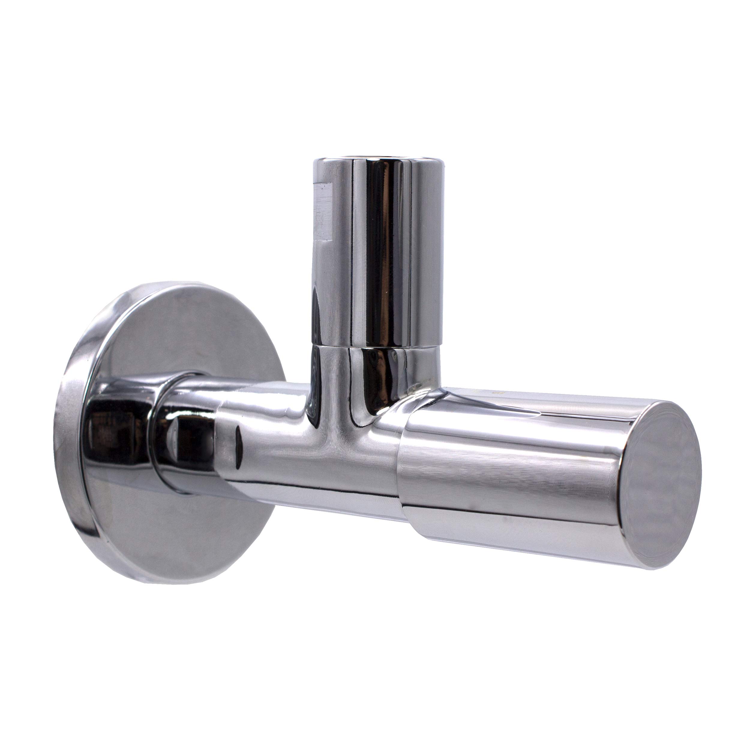 Variosan Designer Angle Valve 12678 1/2 Inch Long Design Self-Sealing Chrome-Plated