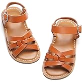 Felix & Flora Toddler Girl Sandals - Little Girl Easter Summer Dress Shoes Lightweight Open Toe Beach Holiday.