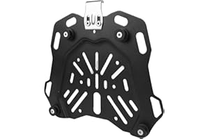 Luocute Motorcycles Top Case Mounting Baseplate, Quick Releasing Tail Baseboard Universal for 45L Motorcycles Aluminum Top Ca