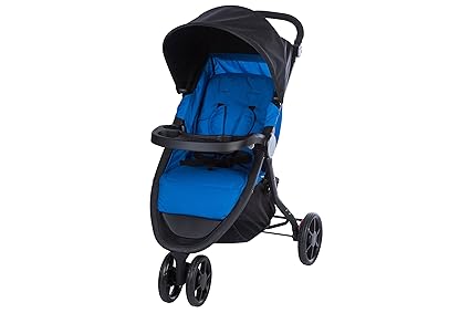 Safety 1st Urban Trek, sportlicher Kinderwagen Buggy mit Liegeposition, nutzbar ab 6 Monaten bis circa 15 kg, Baleine-Blau