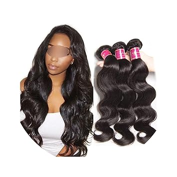 Amazon Com Hair Company Indian Hair Body Wave Human Hair Bundles