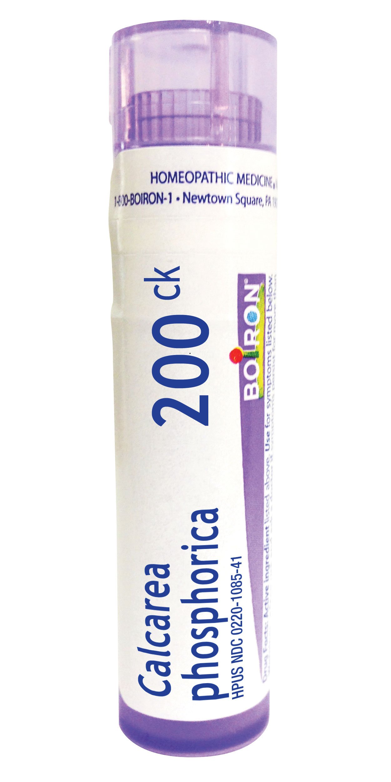 Boiron Calcarea Phosphorica 200C, 80 Pellets, Homeopathic Medicine for