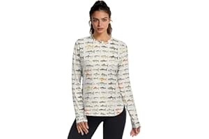 YMGQYJ Collection Fish Women Sun Shirt Long Sleeve Crew Neck Quick Dry UPF 50+ Sundress for Hiking Running XS