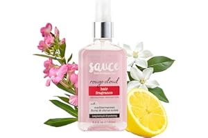 SAUCE BEAUTY Rouge Cloud Hair Fragrance, 5.2 Oz, Long-Lasting with Mediterranean Floral and Citrus Notes, UV Protection, Lightweight, Suitable for Everyday Use