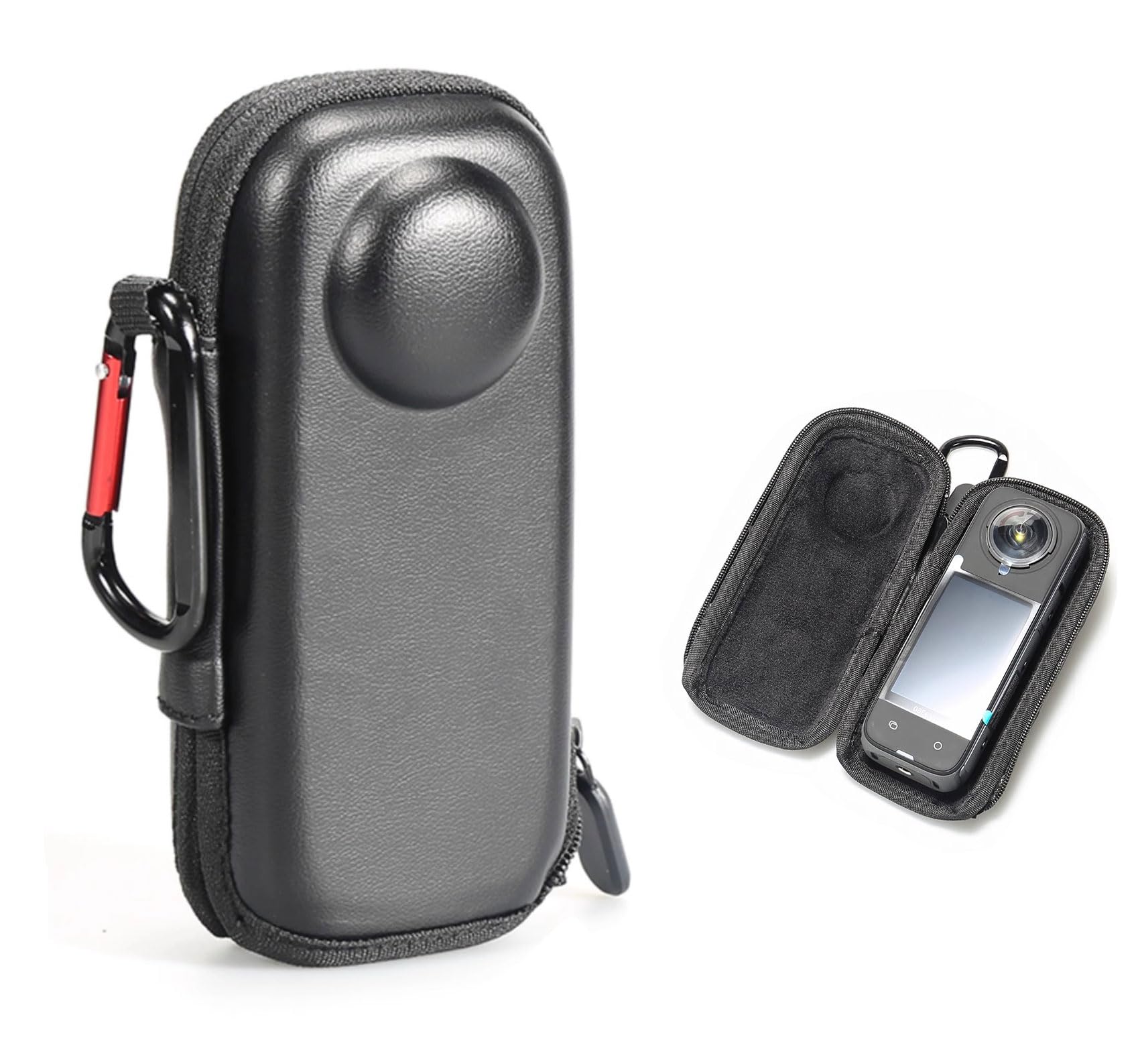 Lokyoyo Carrying Case for Insta.360 X5, Portable Hard Shell Travel Mini Case with Carabiner, Storage Bag Protective case for Insta.360 X4/ X3/ X2 Accessories