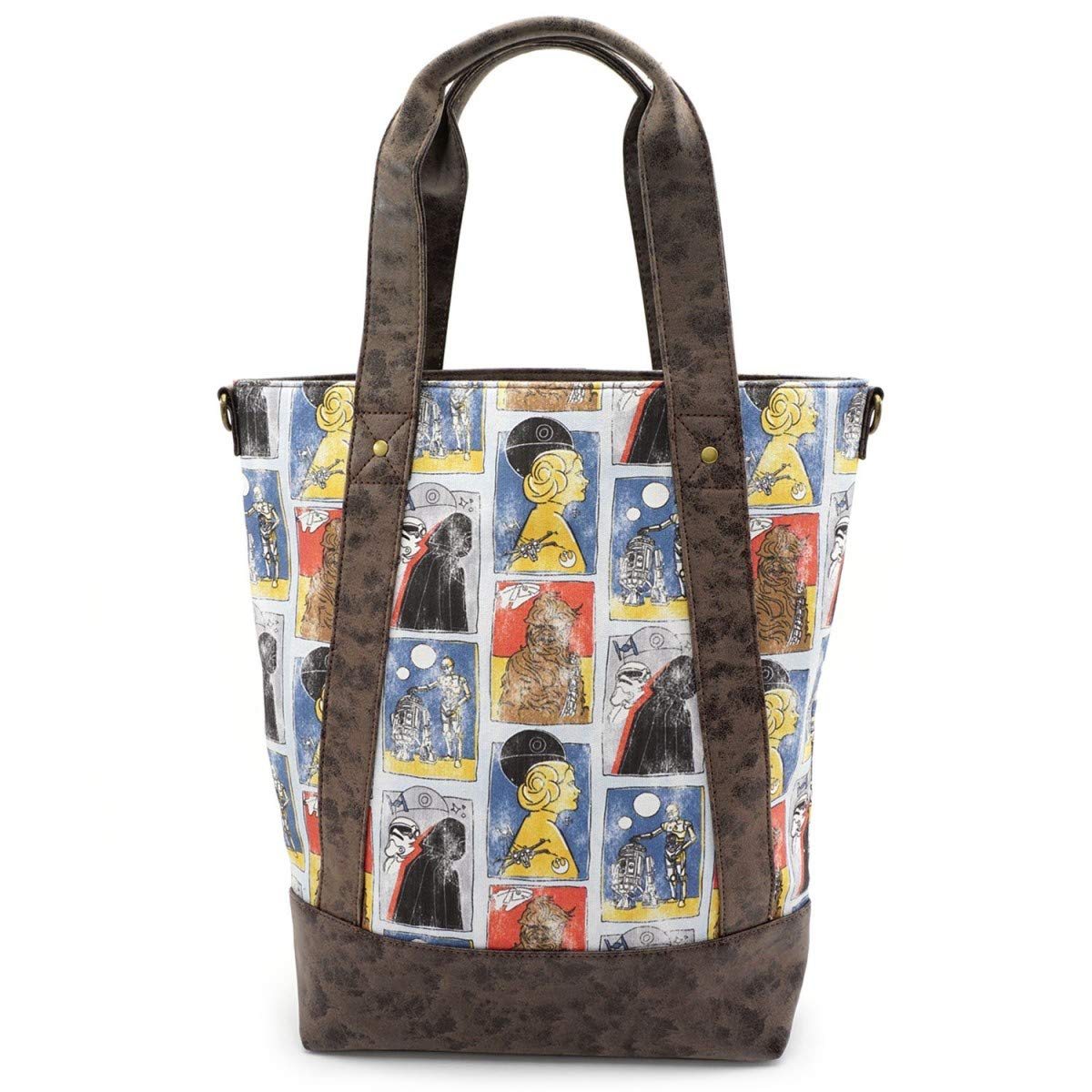 Buy Loungefly X Star Wars Cards Crossbody Tote Bag Multicolored One Size At Amazon In