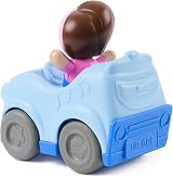 Ms. Rachel 1-2-3 Roll Vehicle with Click-in Figure Pull Back Action Toy view 8