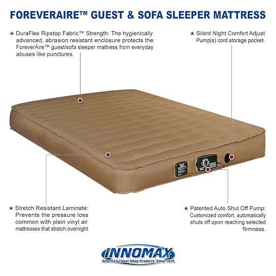 silent night double airbed