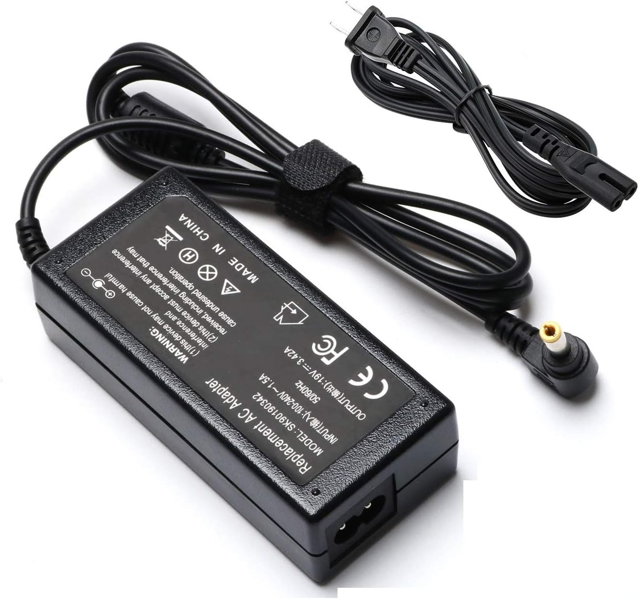 Vanzer 65W Laptop Adapter Charger for Toshiba Satellite C55 C655 C855 L655 L745 C50 L755 C855D P50 C55D S55 L50 L55 L55D;Portege Z30 Z930 Z830;Satellite Radius 11 14 15 PA3917U-1ACA Power Supply Cord