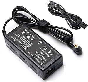 Vanzer 65W Laptop Adapter Charger for Toshiba Satellite C55 C655 C855 L655 L745 C50 L755 C855D P50 C55D S55 L50 L55 L55D;Portege Z30 Z930 Z830;Satellite Radius 11 14 15 PA3917U-1ACA Power Supply Cord