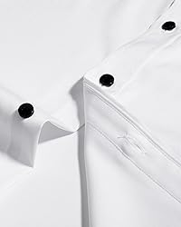 J.VER Men's Tuxedo Shirts Solid Long Sleeve Stretch
