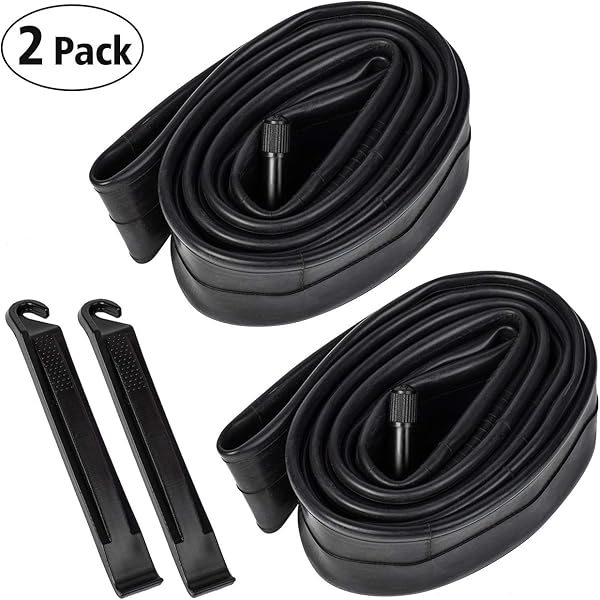 Eurobike 2 Pack Bicycle Inner Tube 48mm Long Schrader Valve 26x1.75/1