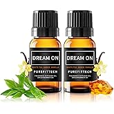 Purefittech Hotel Diffuser Oil Dream On Scent,Hotel Essential Oils for Home,Office, Spa,2 Pack 10 mL,0.34 fl oz Hotel Collection Diffuser Oil for Diffusers & Humidifiers,Made in USA