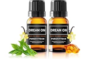 Purefittech Hotel Diffuser Oil Dream On Scent,Hotel Essential Oils for Home,Office, Spa,2 Pack 10 mL,0.34 fl oz Hotel Collection Diffuser Oil for Diffusers & Humidifiers,Made in USA